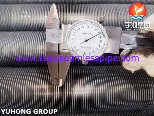 ASTM A179 Karbon Steel Extruded Fin Tube Untuk Boiler dan Economizer