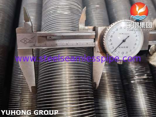 ASTM A179 Karbon Steel Extruded Fin Tube Untuk Boiler dan Economizer