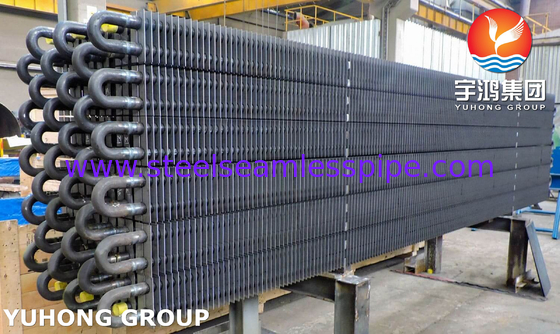 Karbon Steel H Type Dan Double H Type Fin Tube ASTM A179 / ASME SA179