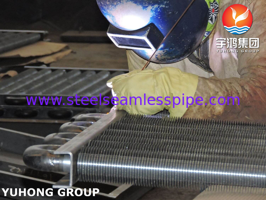 Karbon Steel H Type Dan Double H Type Fin Tube ASTM A179 / ASME SA179