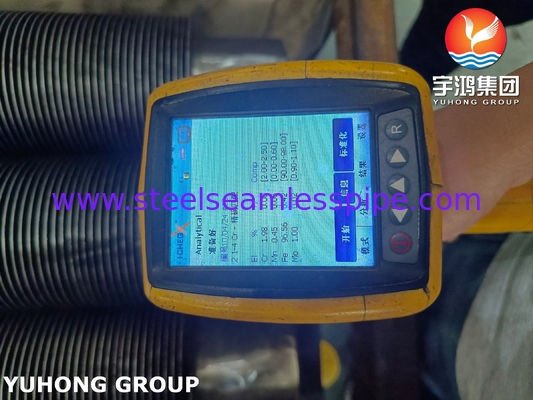 ASTM A335 P22 Solid Fin Tube Untuk Pemanas dan Economizer Rafineri