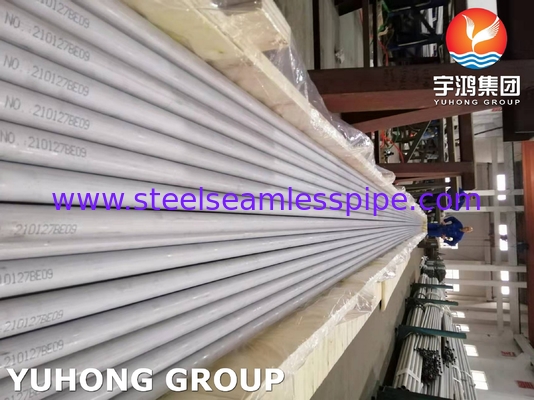 ASTM A789 ASMESA789 SUPER DUPLEX STEEL SEAMLESS TUBE MATERIAL S31803, S32205, S32750, S32760, S31254 Untuk penukar panas