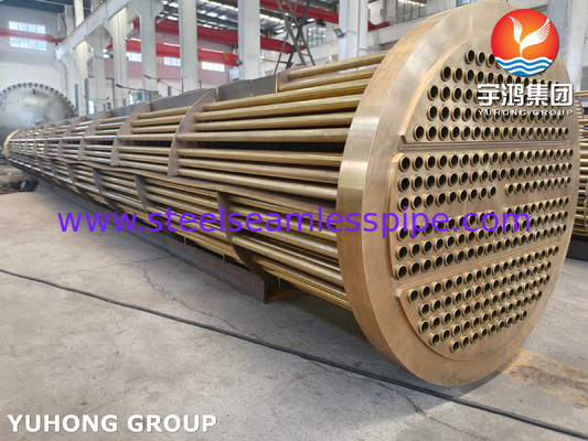 Bagian Bundel Tabung Tubular C70600 Bundel Tabung Tembaga ASME Viii Divisi 1, TEMA R