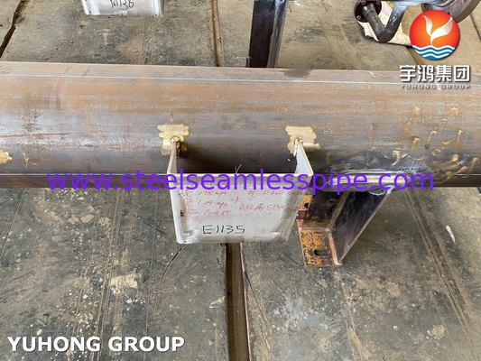 Shell And Tube Heat Exchanger dengan tabung SS31803 SA-106 Kelas B Shell ASME Bagian VIII