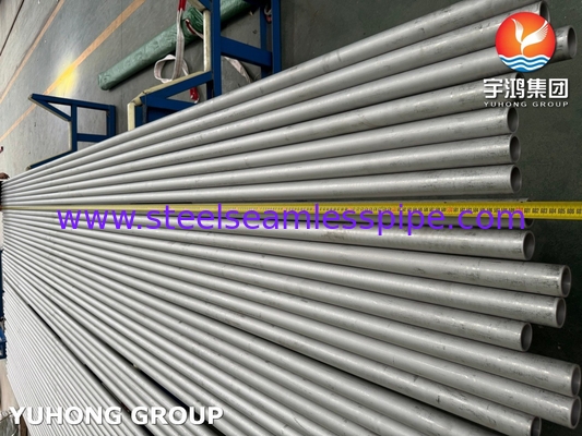 N08811 paduan 800H tabung setara ASTM B407 pipa tanpa jahitan untuk petrokimia