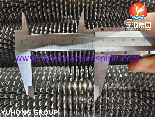 ASME SA192 / ASTM A192 Serrated Fin Tube untuk Transfer Panas