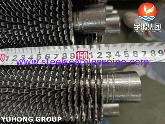 ASME SA192 / ASTM A192 Serrated Fin Tube untuk Transfer Panas