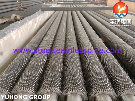ASME SA192 / ASTM A192 Serrated Fin Tube untuk Transfer Panas