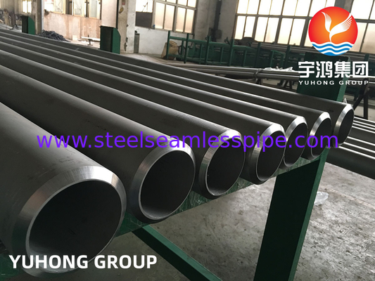 ASTM A312 / ASME SA312 TP347H Stainless Steel Seamless Pipe Untuk Boiler Industri Kimia