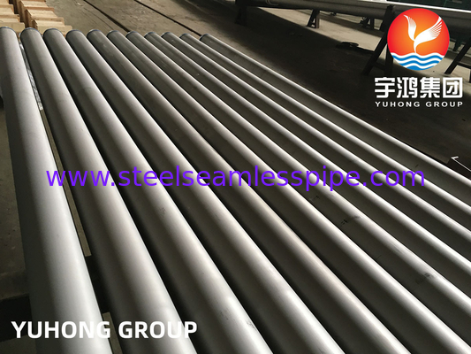 ASTM A312 / ASME SA312 TP347H Stainless Steel Seamless Pipe Untuk Boiler Industri Kimia