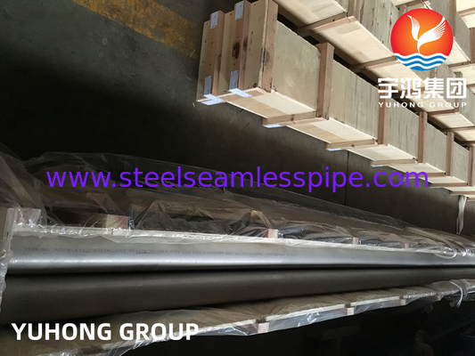 ASTM A312 / ASME SA312 TP347H Stainless Steel Seamless Pipe Untuk Boiler Industri Kimia