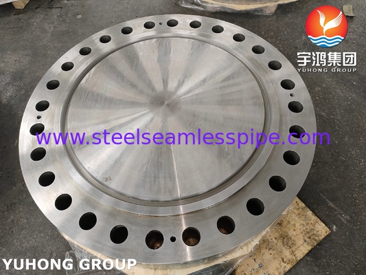 ASTM A105/ASME SA105 Flange leher las panjang baja karbon, B16.5 LWNRF Flange