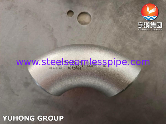 ASTM A403 / ASME SA403 WP316 / WP316L Stainless Steel Buttwelded Buttwelded Fitting 90 Derajat B16.9