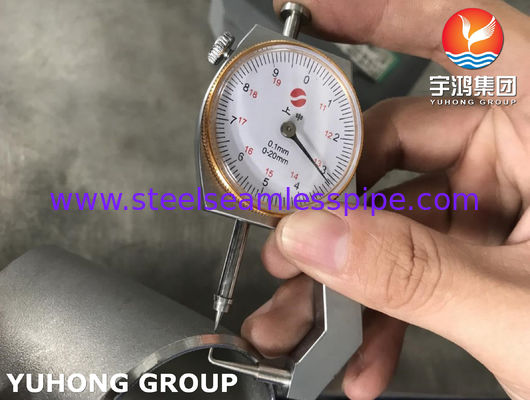 ASTM A815 S31803 Duplex Steel Buttwelded 90Deg Elbow Pipe Fitting B16.9