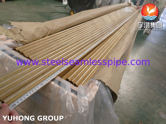 ASTM B111 C44300 Tabung Kuningan Aluminium