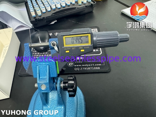 26G Baja tahan karat Back Cut Bevel Point Needle Tube Untuk Puncture Medis ISO9626 SUS304