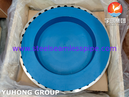 ASTM A182 F1 Alloy Steel Slip On Forged Flange B16.5 untuk Peralatan Farmasi