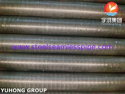 ASTM A333 Baja Alloy Karbon Tanpa Jahit Gr 1 Tabung Fined Rendah Untuk Proyek Rafineri