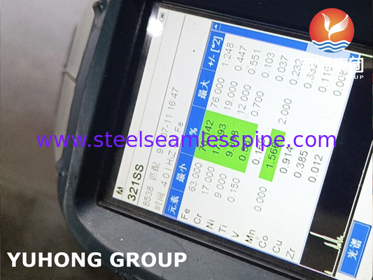 A403 WP321H siku 90/180 derajat, stainless steel butt weld fitting B16.9