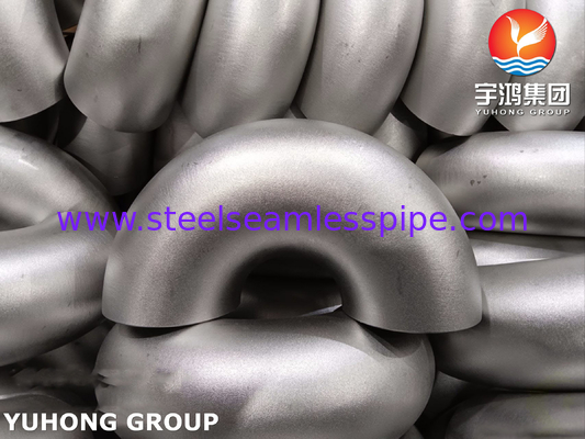 ASTM A403 WP321-S180 Deg Elbow untuk mengurangi penurunan tekanan sistem