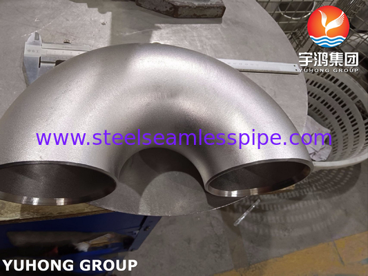 ASTM A403 WP321-S180 Deg Elbow untuk mengurangi penurunan tekanan sistem