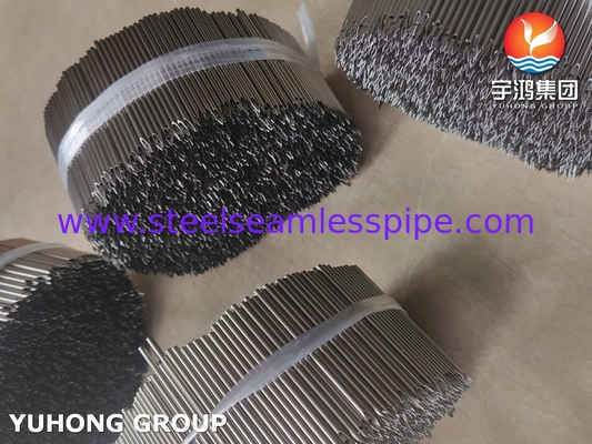 2.2MM SUS304 tabung jarum stainless steel untuk bordir dan menjahit ujung bevelled dengan lubang sisi