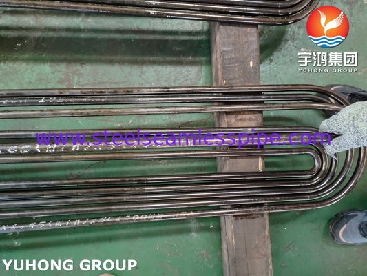 ASTM A213 / ASME SA213 T9 U Bend Tube Tube Paduan Baja Tabung Penukar Panas Seamless