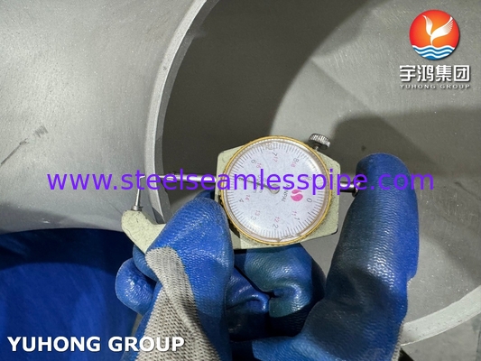 ASTM B366 UNS NO8810 180 KEMBALIAN 180 derajat Elbow Buttweld Fitting untuk Ethylene Cracking Furnace