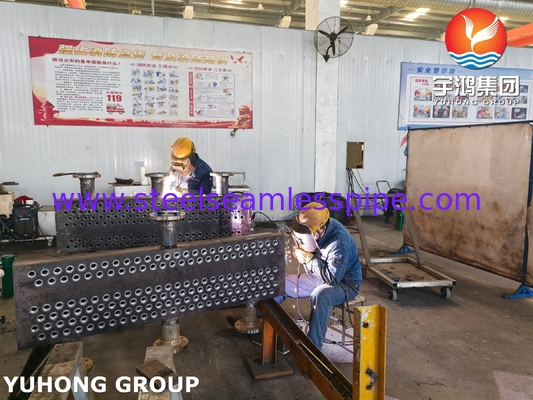 Air Cooler Horizontal dengan Finning Tube API Air Cooler