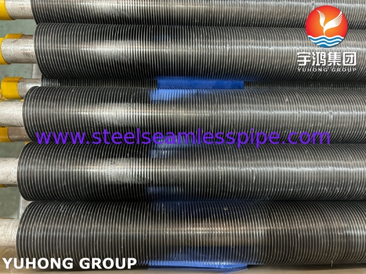 Tabung Fin Steel Karbon ASME SA179 dengan Aluminium Fin Strip 1060 Kinerja Termal Tinggi Untuk Air Cooler