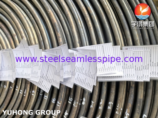 Tabung penukar panas baja tahan karat ASME SA213 TP304L ASTM A262 Praktek E