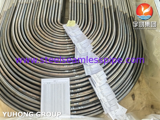 Tabung penukar panas baja tahan karat ASME SA213 TP304L ASTM A262 Praktek E