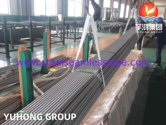 ASME SA213 TP321 Stainless Steel Seamless Tube Untuk Pembangkit Listrik