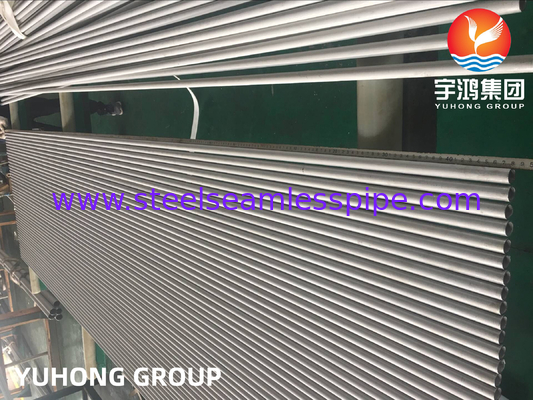 ASME SA213 TP321 Stainless Steel Seamless Tube Untuk Pembangkit Listrik