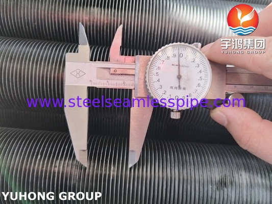 ASTM A213 T5 Tube Steel Alloy Seamless dengan Al1060 Fin Strip Fin Tube Untuk Air Cooler