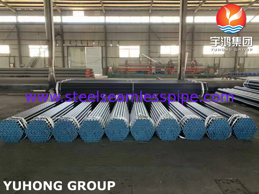 EN 10216-2 10CrMo9-10 tabung baja tanpa jahitan untuk superheater dan kilang