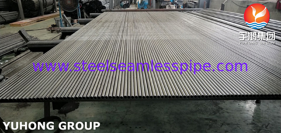 EN 10216-2 10CrMo9-10 tabung baja tanpa jahitan untuk superheater dan kilang