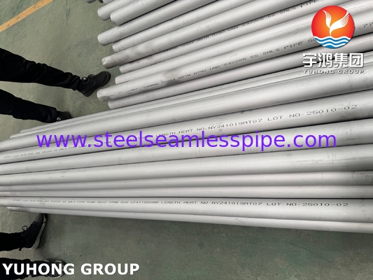 ASTM A790 / ASME SA790 S32205 Pipa stainless steel duplex untuk industri minyak dan gas