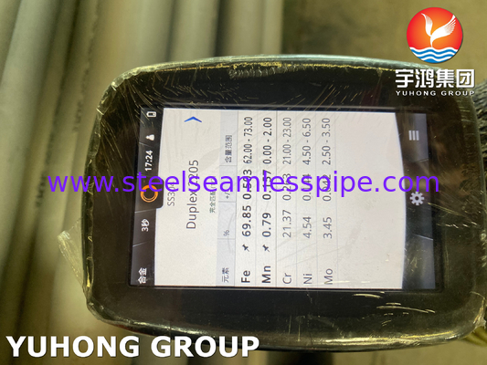 ASTM A790 / ASME SA790 S32205 Pipa stainless steel duplex untuk industri minyak dan gas