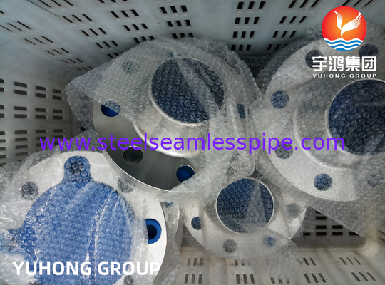 ASTM A182 ASME SA182 F347L Weld Neck RF Forged Flange Untuk Boiler Superkritis