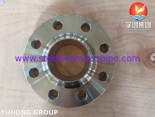 ASTM B564 N10276 Nikel Alloy Steel Forged Flange B16.5 untuk aplikasi suhu tinggi