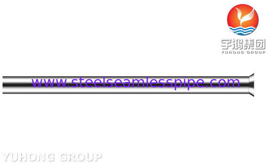 Precision Stainless Steel 304 316L Capillary Tube Disesuaikan Flared Tube Untuk Perangkat Medis