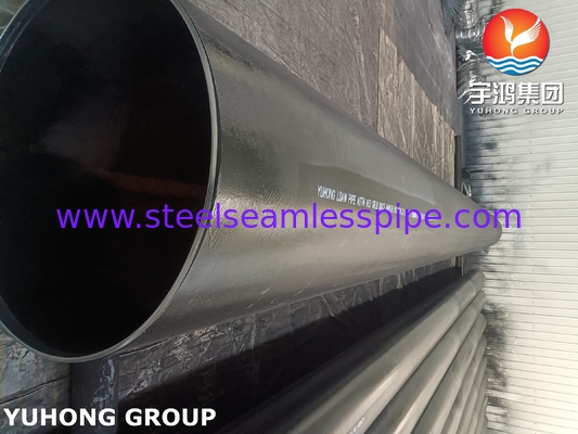 ASTM A53 / ASME SA53 Kelas B LSAW Pipa Las Baja Karbon NACE Untuk Pipa Industri