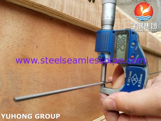 11G 3MM Medical Stainless Steel 304 Kapiler Tube Untuk Produksi Tube Jarum, ISO9626