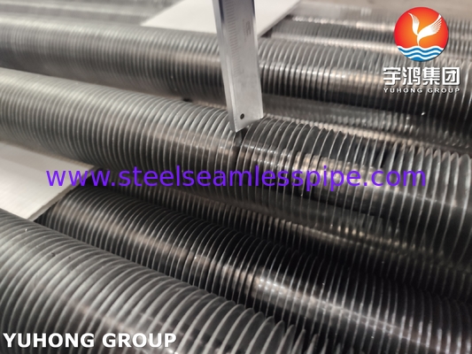 ASTM A179 G-Type Embedded Fin Tube Aluminium 1010 untuk Gas-to-Gas dan Gas-to-Liquid