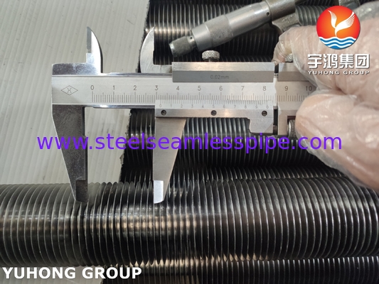 ASTM A179 G-Type Embedded Fin Tube Aluminium 1010 untuk Gas-to-Gas dan Gas-to-Liquid