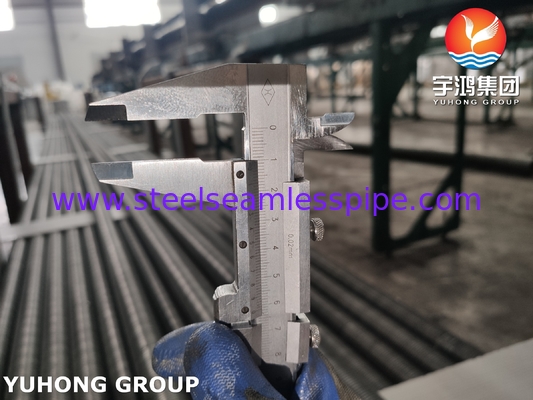 ASTM A179 G-Type Embedded Fin Tube Aluminium 1010 untuk Gas-to-Gas dan Gas-to-Liquid