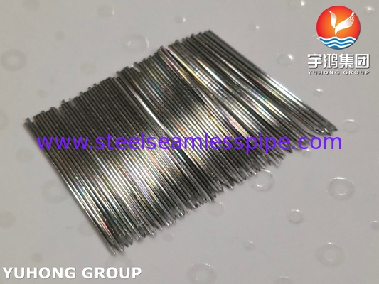 Stainless Steel Bevelled Solid Core Needle Tube ISO9626 304 Lancet Darah Untuk Pengumpulan Sampel