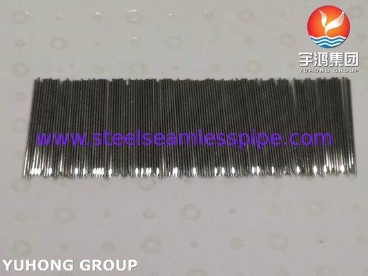 Stainless Steel Bevelled Solid Core Needle Tube ISO9626 304 Lancet Darah Untuk Pengumpulan Sampel