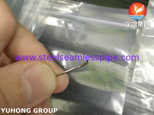 Stainless Steel 304 Custom Kapiler Electrode Tube untuk Baterai Lithium